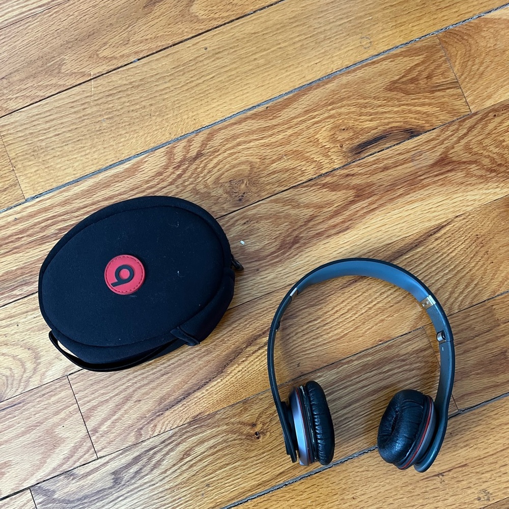 Beats by Dre Black and Gray On-Ear Headphones